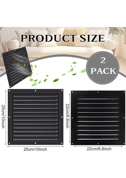 Adet Çatı Havalandırması 10 Inç x 10 Inç Kulübe Havalandırmaları (Yurt Dışından) modelleri