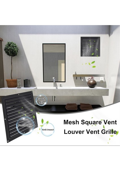 Adet Çatı Havalandırması 10 Inç x 10 Inç Kulübe Havalandırmaları (Yurt Dışından) indirimleri