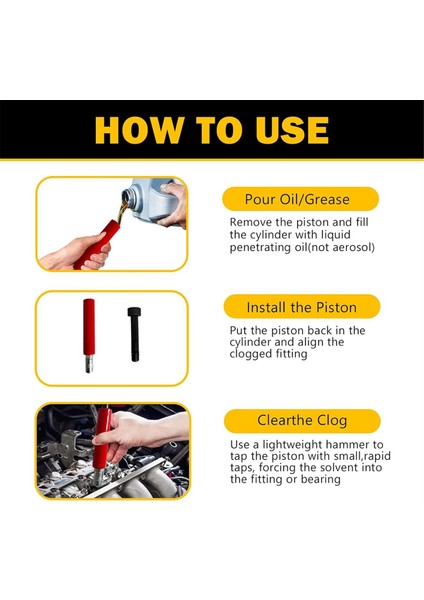 Yağ Bağlantı Parçası Temizleme Aleti Bağlantı Parçalarından Eski Yağı Çıkarır (Yurt Dışından) indirimleri