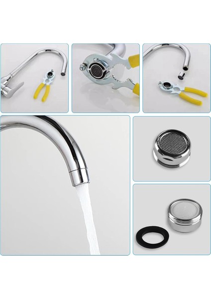 Lavabo Musluğu Için 6 Adet Musluk Havalandırıcı Sökme Anahtarı Aleti (Yurt Dışından) fırsatları