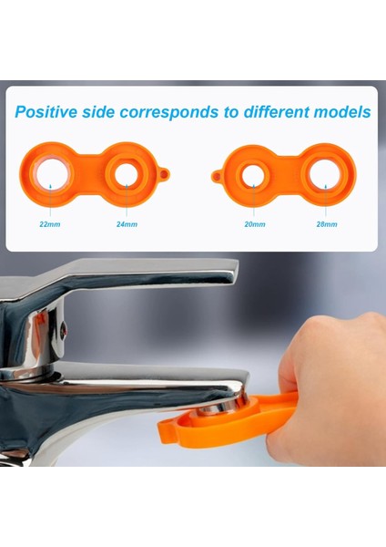 Lavabo Musluğu Için 6 Adet Musluk Havalandırıcı Sökme Anahtarı Aleti (Yurt Dışından) indirimleri