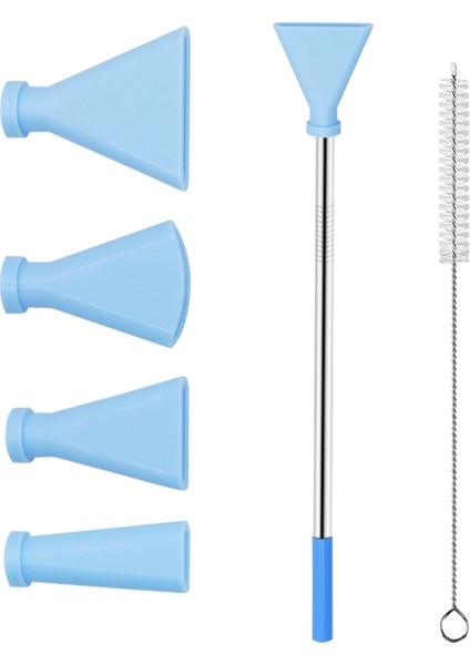 Akrilik Boya Dökme Malzemeleri Için 4 Adet Pipet Üfleme Nozulu Seti, C (Yurt Dışından)