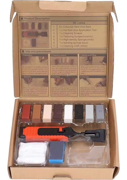 Fayans Tamiri Elektrikli Isıtma Kalemi Balmumu Blok Seti Çatlak Onarım Aletleri (Yurt Dışından) fiyatları