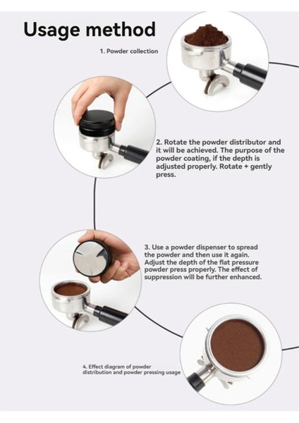 Wdt Alet Seti Espresso Kahve Karıştırıcı Dağıtıcı Karıştırıcı Aleti (Yurt Dışından) indirimleri