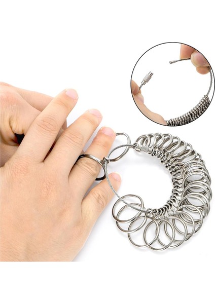 Mücevher Yapımı Için Mücevher Yüzük Ölçme Aletleri Yüzük Tamir Çubuğu (Yurt Dışından) indirimleri