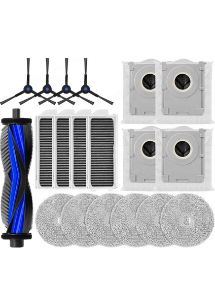Ecovacs Deebot Mini Yedek Parçaları - Ana Fırça, Hepa Filtre (Yurt Dışından)