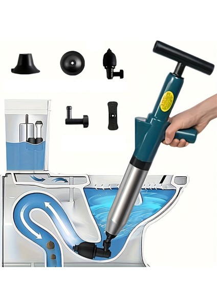 Set / 6 Parça, Boru Temizleme Aletleri (Yurt Dışından)