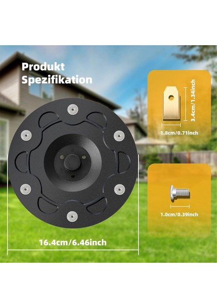 Segway Navimow I105E, I108E Için Bıçak Disk Çim Robotu Döner Diski (Yurt Dışından) indirimleri