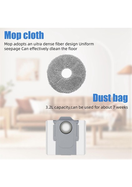 Roborock Saros 10R Robot Süpürge Yedek Parçası Için Aksesuar Seti (Yurt Dışından) indirimleri