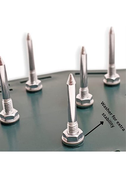 Çift Bahçe Çivi Ayakkabısı Çim Gevşek Toprak 4,5 cm Çivi Aleti (Yurt Dışından) indirimleri