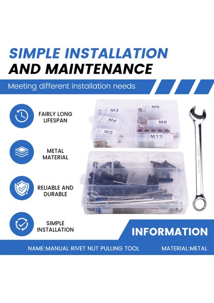 Perçin Somunu Aleti Perçinleme Manuel Dişli El Perçin Makinesi Ek Parçaları (Yurt Dışından) fırsatları