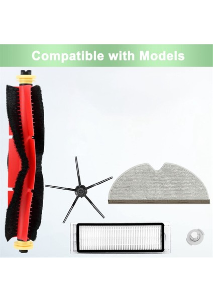 Roborock S6 Pure S6 E4 S4 Max S6 Için Roborock Maxv S5 S5 Ana Yan Fırça (Yurt Dışından) modelleri