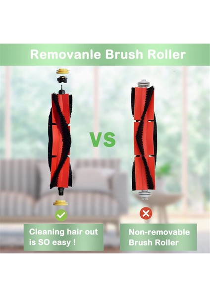 Roborock S6 Pure S6 E4 S4 Max S6 Için Roborock Maxv S5 S5 Ana Yan Fırça (Yurt Dışından) fırsatları