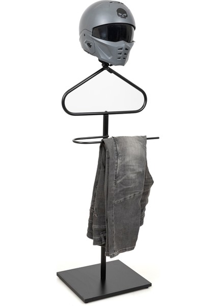 Biker Butler Kask Askılı Metal Dilsiz Uşak | Motosiklet Tutkunlarına Özel