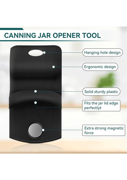 Ergonomik Elde Taşınabilir Kavanoz Açacağı - Anında Vakumlu Mühür Açma (Yurt Dışından) fırsatları