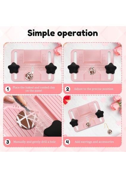 Polimer Kil Küpe Matkap Kılavuzu, Polimer Kil Küpe Deliği B (Yurt Dışından) indirimleri