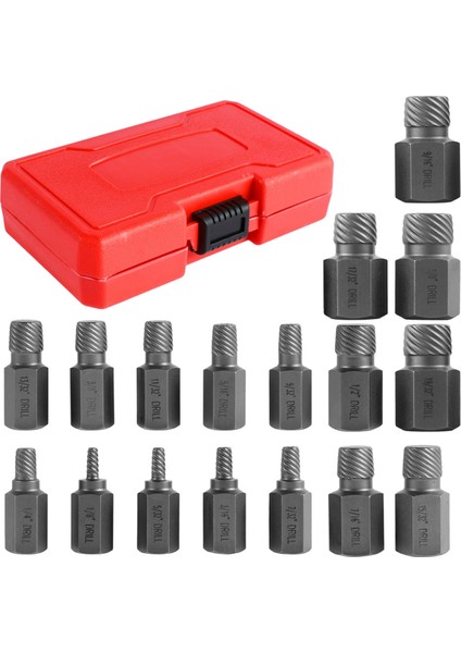 Etkili Altıgen Vida Çıkarma Seti 25 Parça Cıvata Çıkarma Kiti (Yurt Dışından)