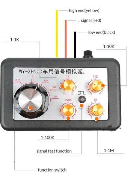 Otomobil Sinyal Simülatörü Test Cihazı Direnci Ayarla (Yurt Dışından) modelleri