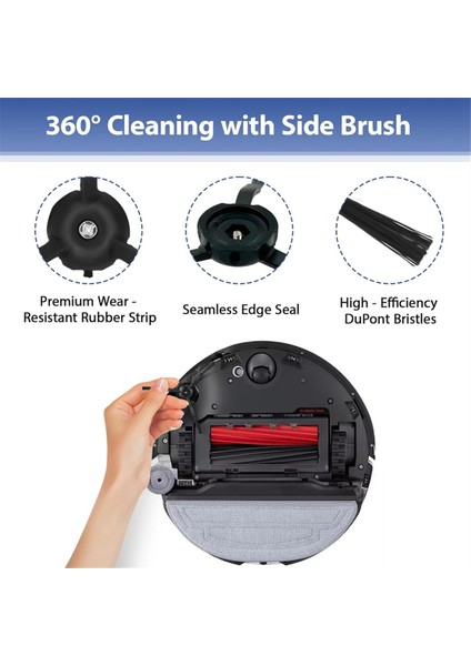 Roborock S8 Max/maxv Ultra Robot Süpürge Için Aksesuar Kiti (Yurt Dışından) fırsatları