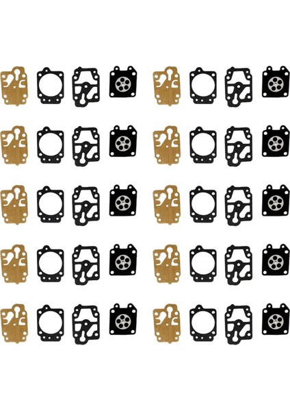 10 Adet Çim Biçme Makinesi Karbüratör Tamir Seti Walbro Karbüratör Contası Diyafram (Yurt Dışından)