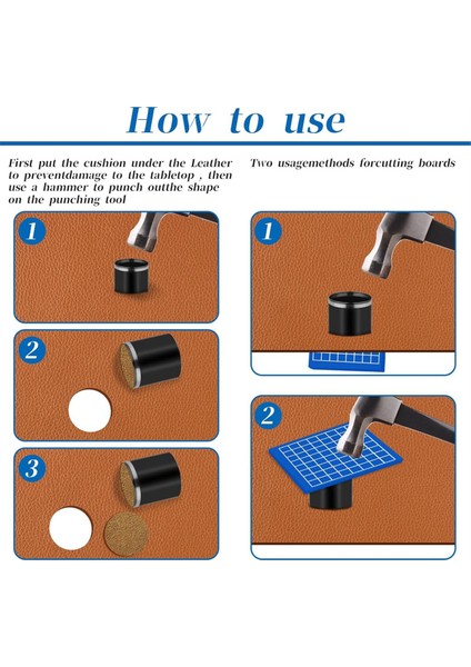 Boyutlu Delgeç Seti Daire Kesici Takım Seti Yuvarlak Delgeç (Yurt Dışından) fırsatları