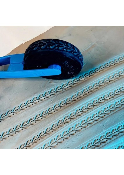 Kil Çiçekli Geometrik Desenler Için Kil Doku Silindir Damga Tekerleği (Yurt Dışından) fırsatları