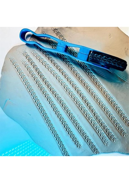 Kil Çiçekli Geometrik Desenler Için Kil Doku Silindir Damga Tekerleği (Yurt Dışından) indirimleri