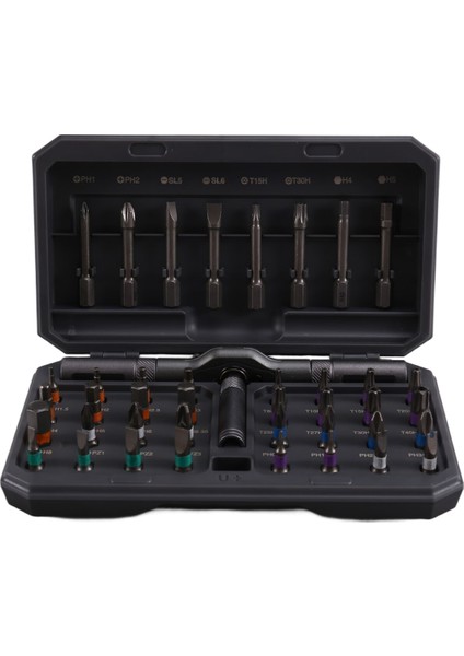 Manyetik Cırcır Tornavida Seti 42 Parça Hassas Uçlar (Yurt Dışından)