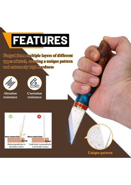 Deri Bıçağı, Kesme Bıçağı, Deri Skiver Deri Kesme Aleti, A (Yurt Dışından) fırsatları