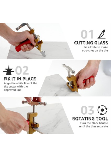 Tungsten Çelik Bıçaklı Fayans Kesici, Manuel Cam Kesme Aleti (Yurt Dışından) fiyatları