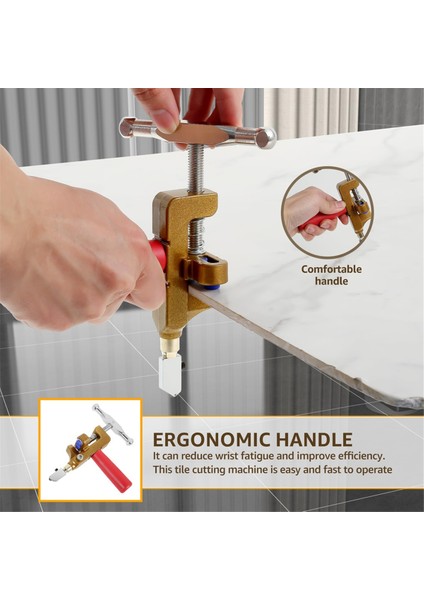 Tungsten Çelik Bıçaklı Fayans Kesici, Manuel Cam Kesme Aleti (Yurt Dışından) indirimleri