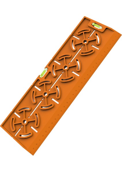 Su Terazisi ve 30 cm Cetvel ile Soketler Için Delme Şablonu (Yurt Dışından)