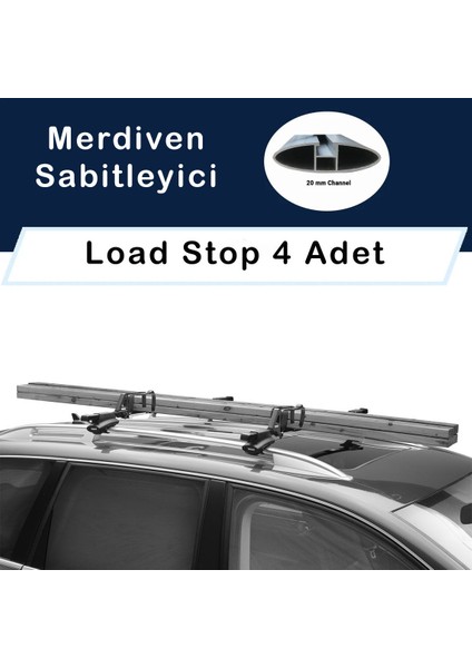 Araç Üstü Merdiven Sabitleyici Aparat 4 Lü Set indirimleri