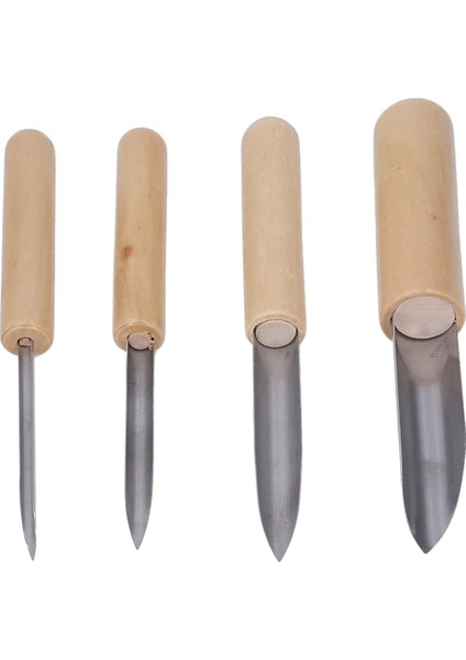 4 Adet Kil Delik Kesici Çömlek Aletleri (Yurt Dışından)