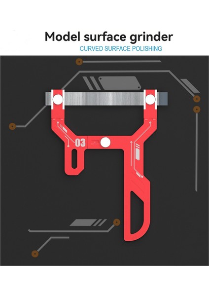 Modelleyici Için 1,0-15 mm Sıkma Kapasiteli Kavisli Yüzey Parlatma Aleti (Yurt Dışından) fırsatları