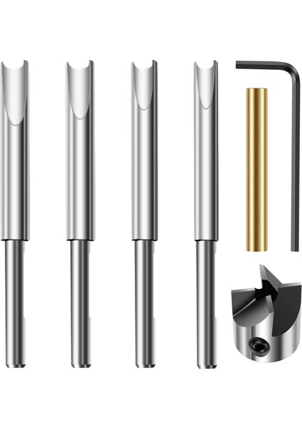 Kalem Yapım Seti, Soket Adaptörlü Ahşap Torna Aletleri (Yurt Dışından)