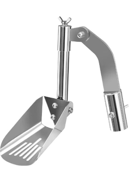 Oluk Kepçesi Yaprak Temizleme Kaşığı Paslanmaz Çelik Temizleyici (Yurt Dışından)
