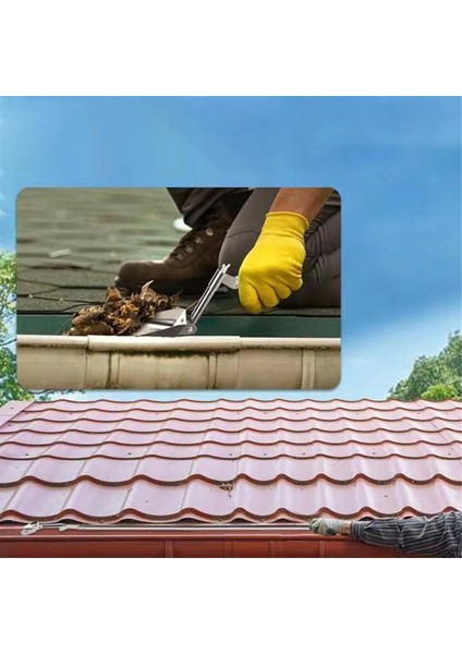 Oluk Kepçesi Yaprak Temizleme Kaşığı Paslanmaz Çelik Temizleyici (Yurt Dışından) fiyatları