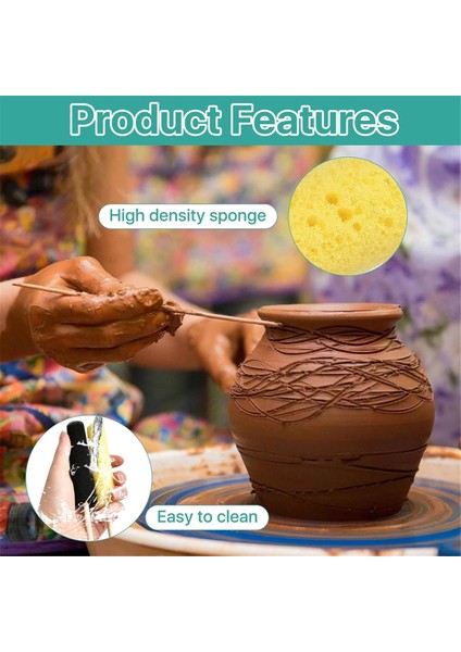 Kil, Çubuk Çömlek Kesme Aletleri Için 12 Parçalı Çömlek Süngeri (Yurt Dışından) fiyatları