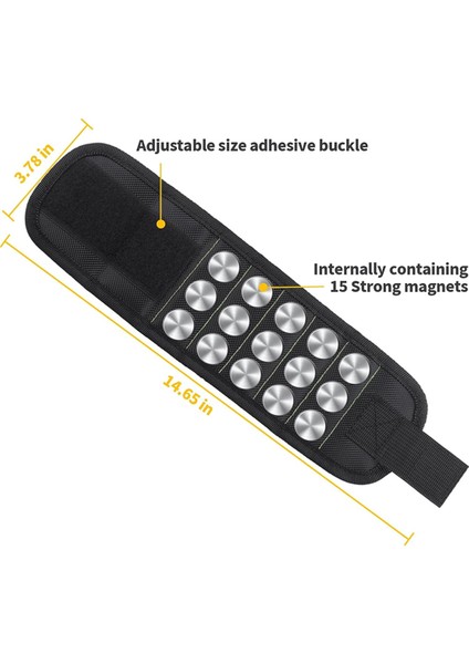 Manyetik Alet Tutucu Kemer - Çekiç ve Matkap Uçları Için - Dayanıklı Alet (Yurt Dışından) fiyatları