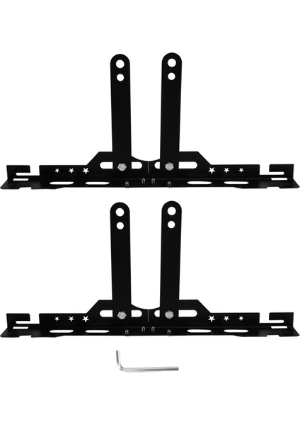 Araba Tekerlek Hizalama Alet Plakaları Tekerlek Dengeleme Aleti Siyah (Yurt Dışından)
