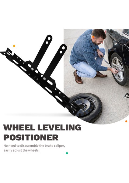 Araba Tekerlek Hizalama Alet Plakaları Tekerlek Dengeleme Aleti Siyah (Yurt Dışından) indirimleri