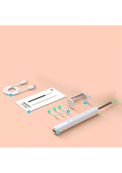 Görünür Kir Giderme Kaşığı USB Temizleyici Kulak Kiri Temizleme Aracı (Yurt Dışından) fiyatları