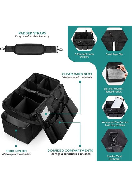 Giyilebilir Temizlik Caddys Çantası, Temizlik Caddys Malzemeleri Düzenleyici (Yurt Dışından) modelleri