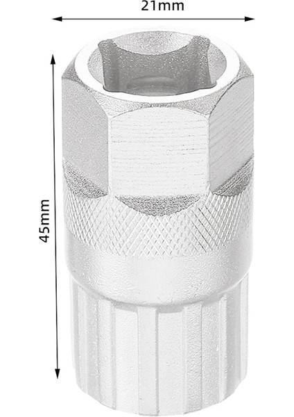 Bisiklet Kaseti Volan Kilitleme Halkası Çıkarma Aleti Gümüş (Yurt Dışından) modelleri
