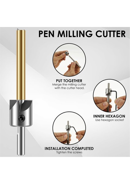 Kalem Yapım Seti, Soket Adaptörlü Ahşap Torna Aletleri (Yurt Dışından) modelleri