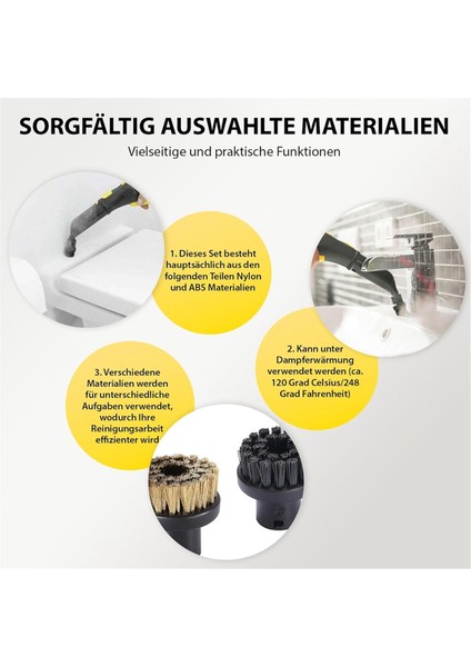 Karcher Sc1 Sc2 Sc3 Sc4 Sc5 Buharlı Temizleyici Aksesuar Kiti Için (Yurt Dışından) indirimleri