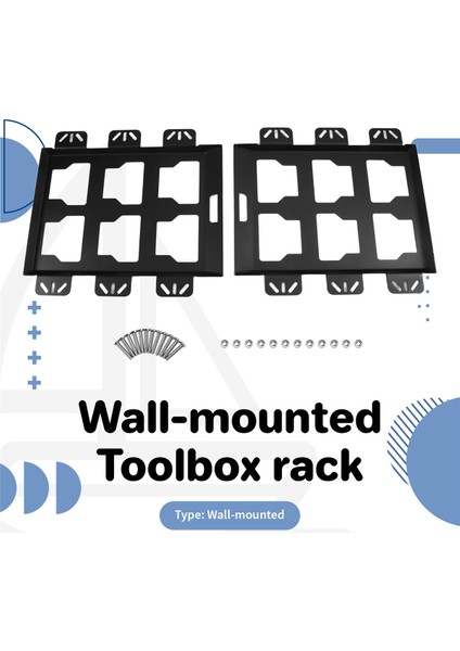 Adet Alet Saklama Rafı Alet Kutusu Tutucu Duvara Monte Alet Kutusu Rafı (Yurt Dışından) fırsatları