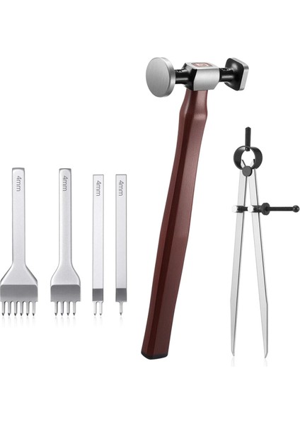 Adet Pu Tokmak Çekiç Seti Karbon Çelik Çift Başlı Çekiç (Yurt Dışından)