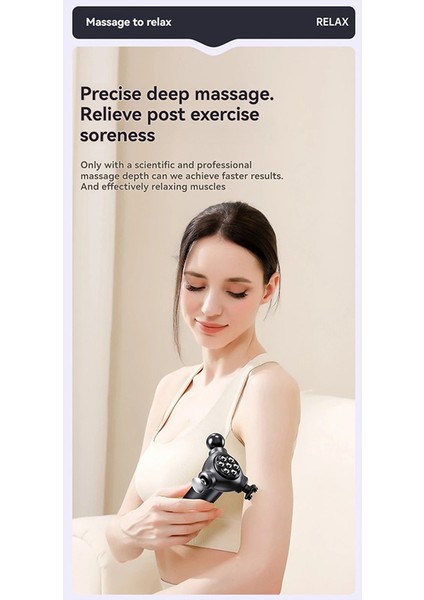 Elektrikli Üç Başlı Çok Fonksiyonlu Fasya Aleti Masaj Aleti B (Yurt Dışından) fiyatları